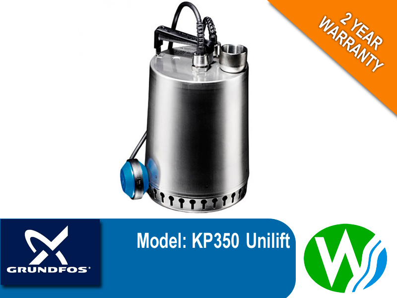Grundfos Unilift KP 350 - The Watershed Water Systems OFFICIAL WEBSITE