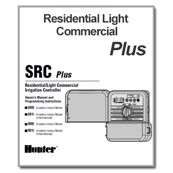 Hunter SCR PLUS Controller Manual