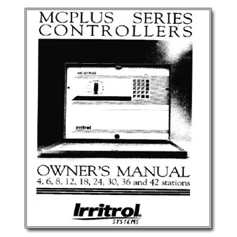 Irritrol MC PlUS Series Controller Manual