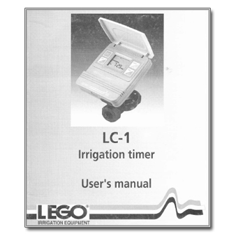 Lego LC-1 Irrigation Timer Controller Manual