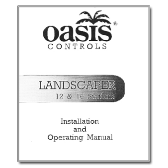 Oasis Landscaper 12 16 Controller Manual