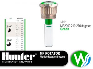 MP Rotator 2000 Male 210-270 degrees