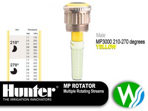 MP Rotator 3000 Male 210-270 degrees