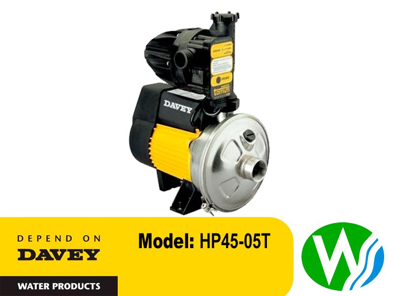 Davey Pressure Pump HP45-05 with Torrium®Torrium® consistent flow control