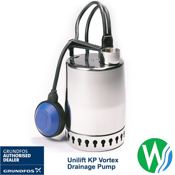 Grundfos Unilift KP 250 With Float Switch - The Watershed Water Systems