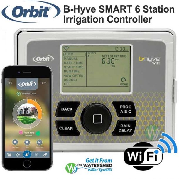 Weather based smart Irrigation Controller BHyve 6 station controller